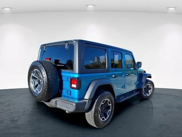 Used 2019 Teal Jeep Unlimited Sport S image 8