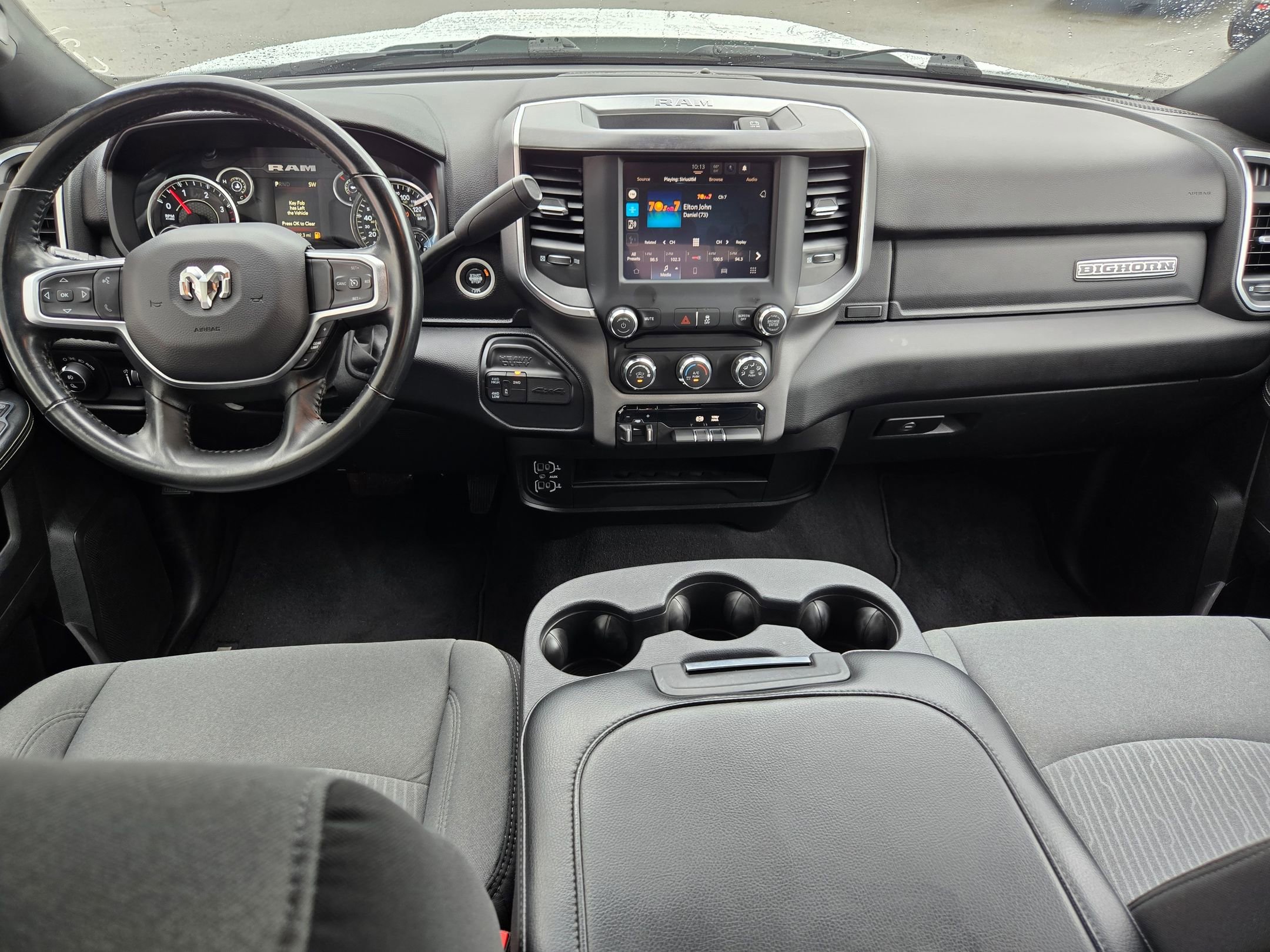 Used 2024 Bright White Clearcoat RAM Big Horn image 10