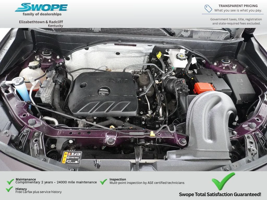 Used 2021 Black Currant Metallic Buick Essence image 27