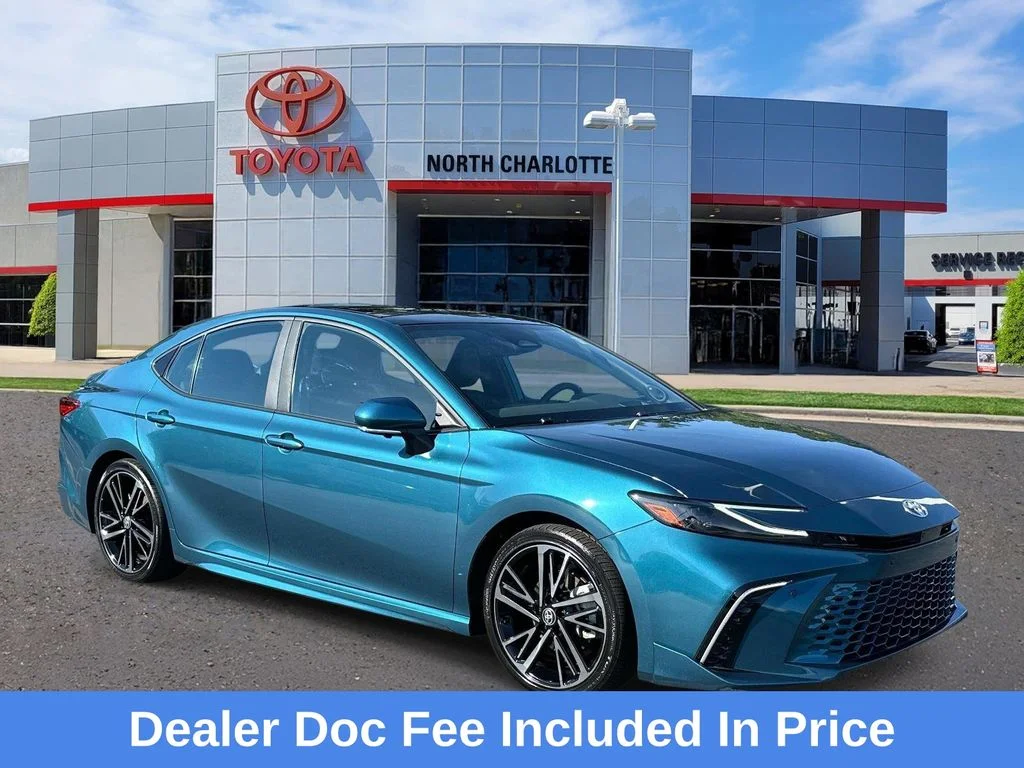 Certified Used 2025 Green Toyota XSE image 1
