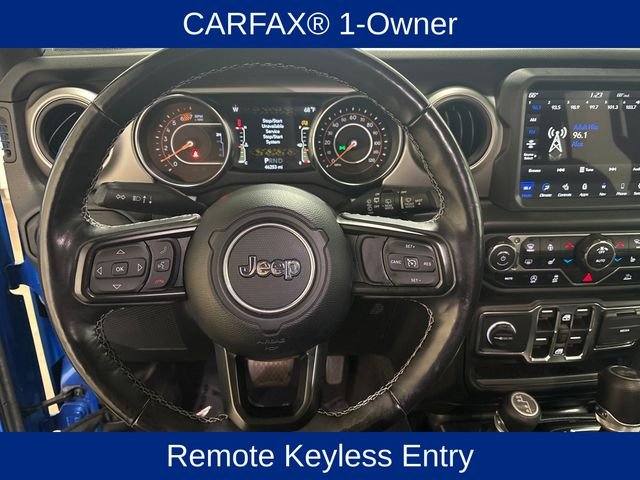 Used 2021 Blue Jeep Unlimited Sport S image 16