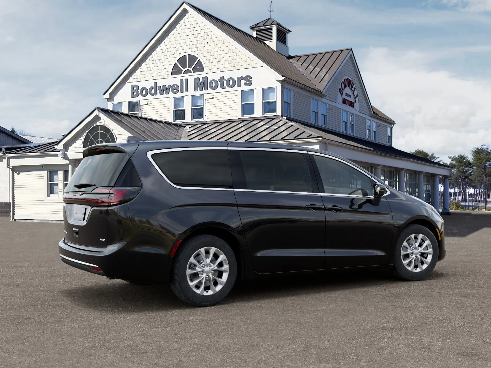 New 2027 Diamond Black Crystal Pearl-Coat Exterior Paint Chrysler Select AWD image 30