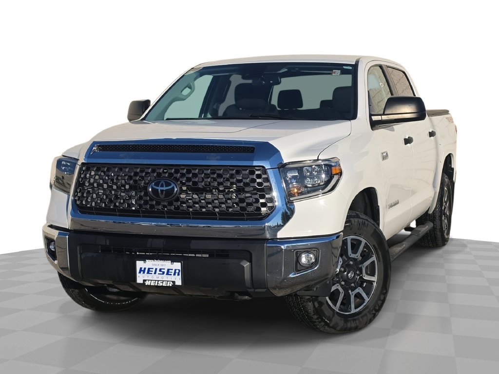 Certified Used 2021 White Toyota SR5 image 1