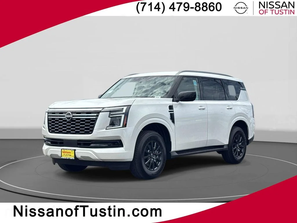 New 2026 Aspen White Tricoat Nissan SV image 1