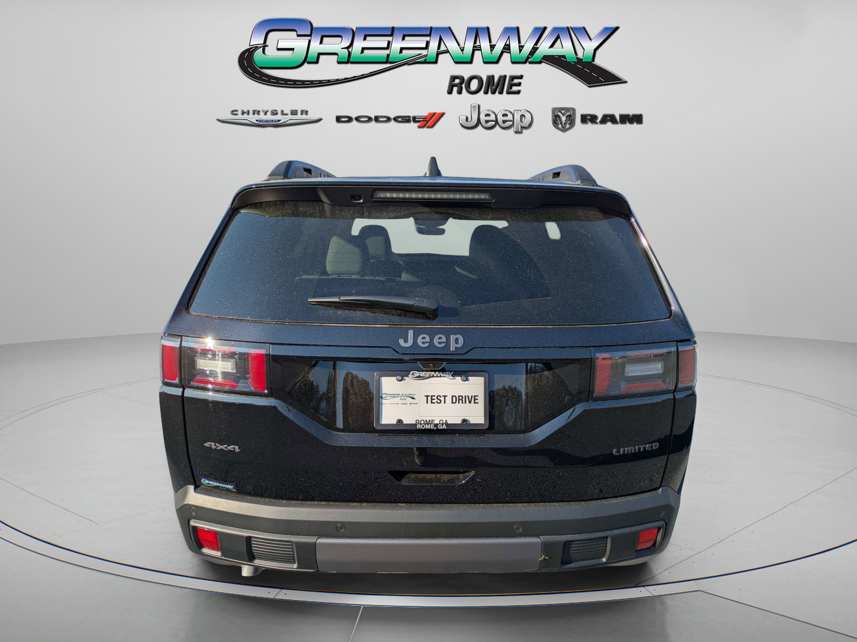New 2026 Diamond Black Crystal Pearlcoat Jeep Limited image 5