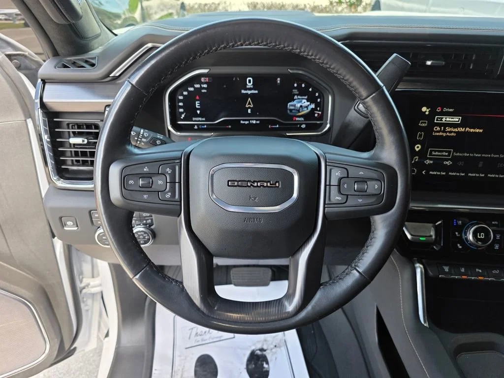 Used 2024 White Frost Tricoat GMC Denali Ultimate image 26