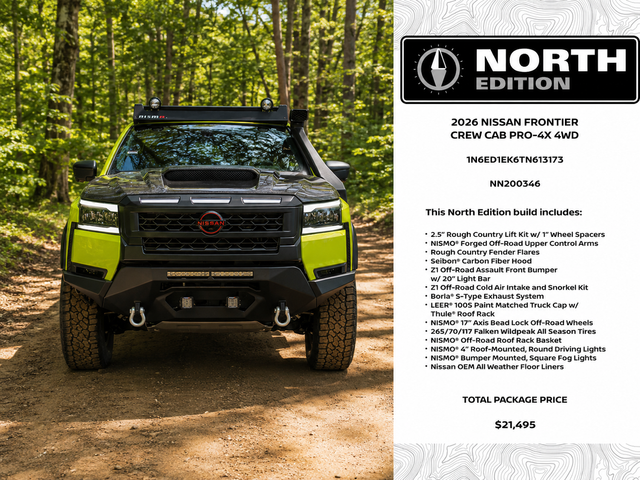 New 2026 Citrus Strike Nissan Crew Cab PRO-4X® image 2