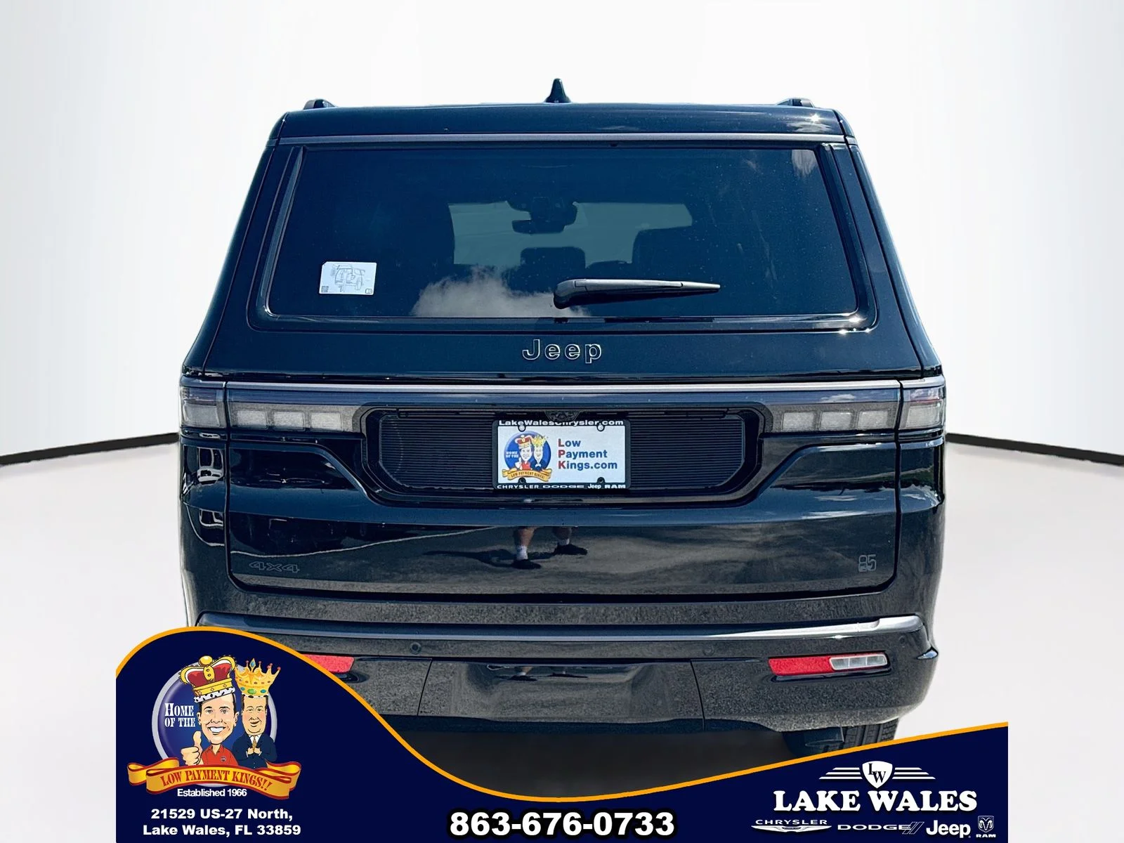 New 2026 High Gloss Black Exterior Paint Jeep Grand Wagoneer image 5