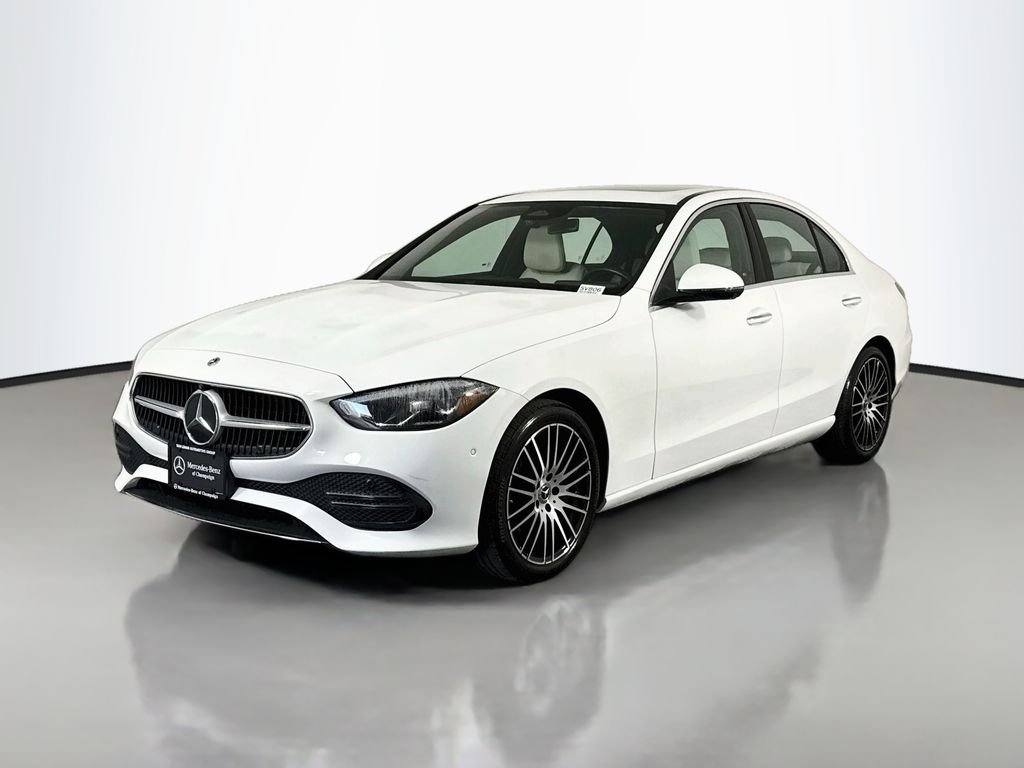 Used 2023 White Mercedes-Benz C 300 image 3