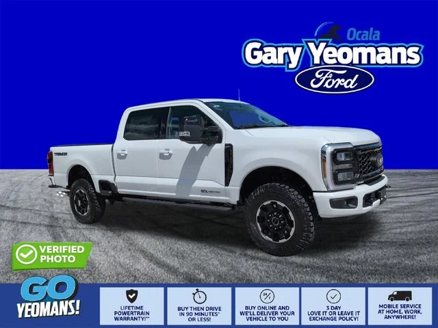 New 2026 Star White Metallic Tri-Coat Ford F-250® Lariat® image 1