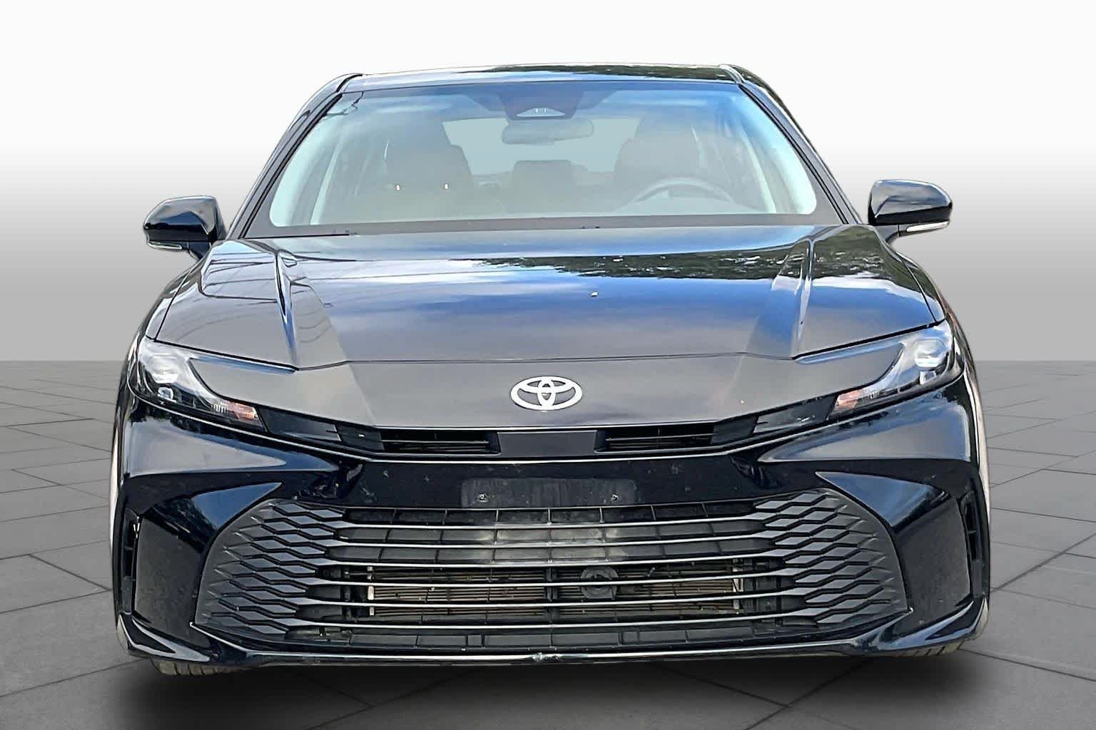 Used 2025 Midnight Black Metallic Toyota LE image 4
