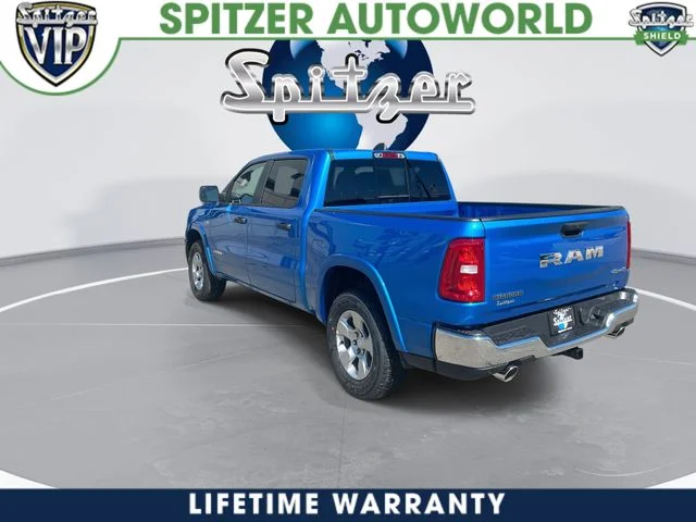 New 2026 Hydro Blue Pearl-Coat Exterior Paint RAM Big Horn/Lone Star image 7