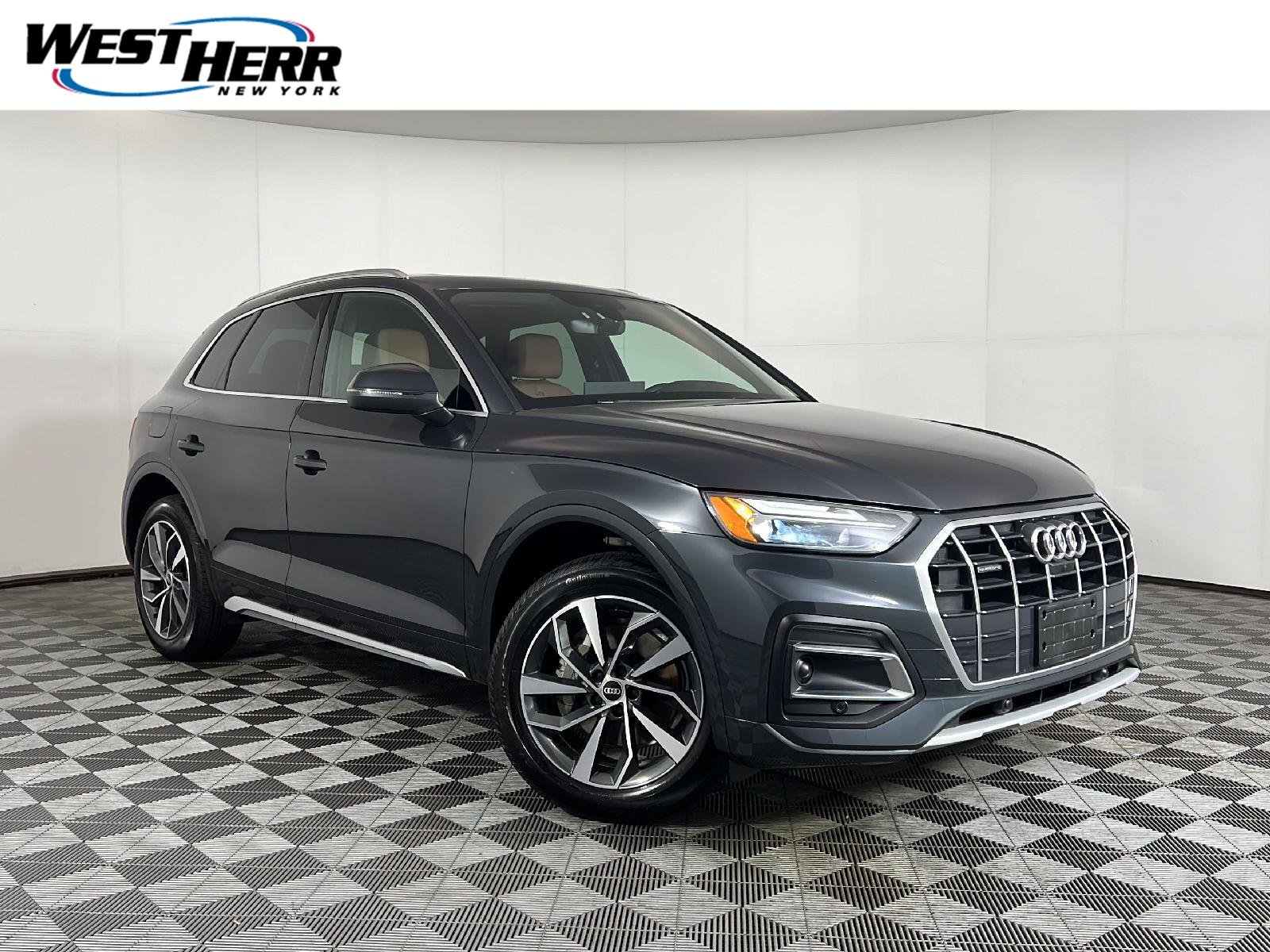 Used 2021 Manhattan Gray Metallic Audi Premium Plus image 1