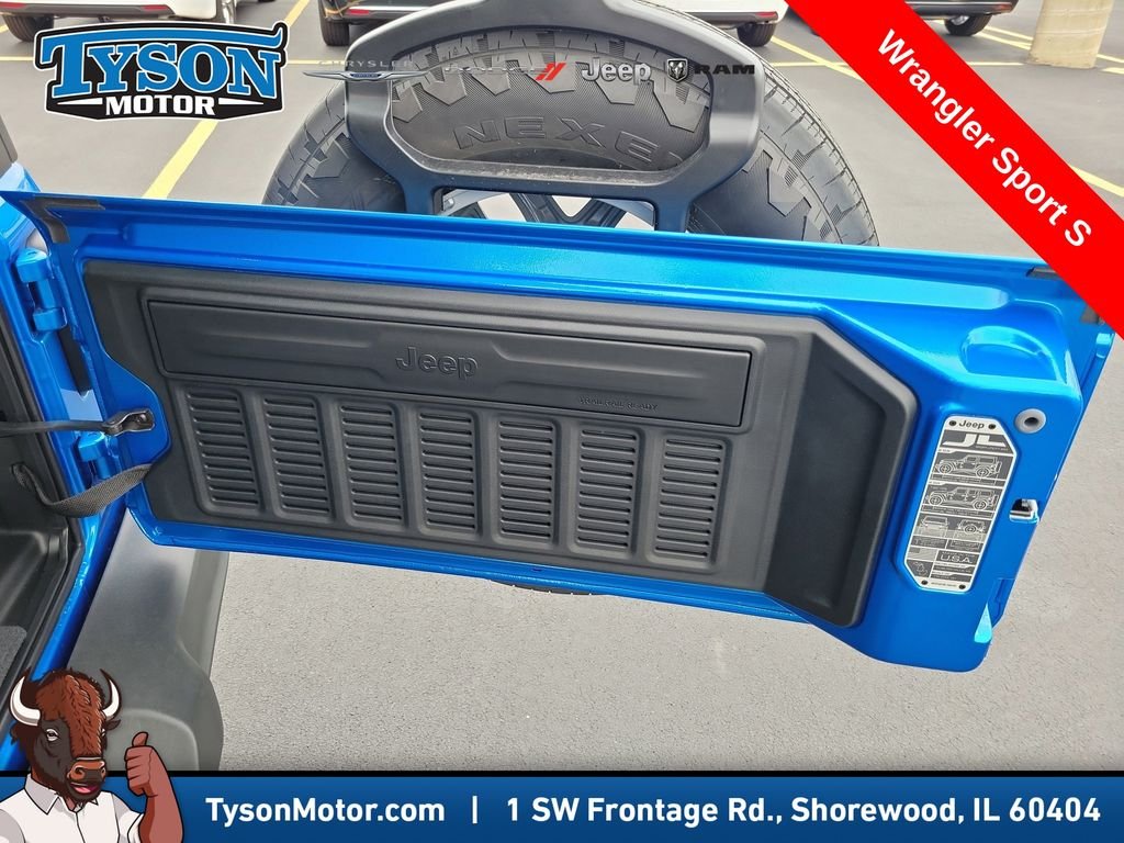 New 2026 Hydro Blue Pearlcoat Jeep Sport S image 9