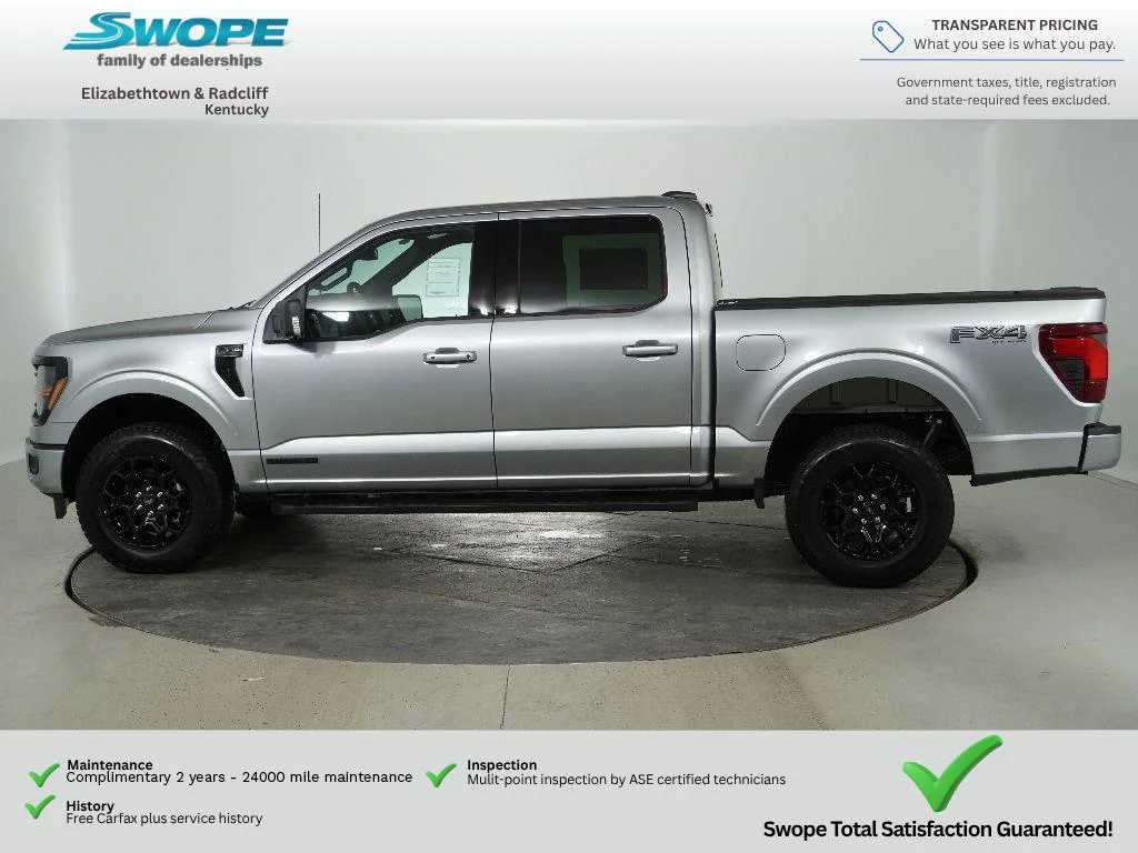New 2026 Iconic Silver Metallic Ford XLT image 9