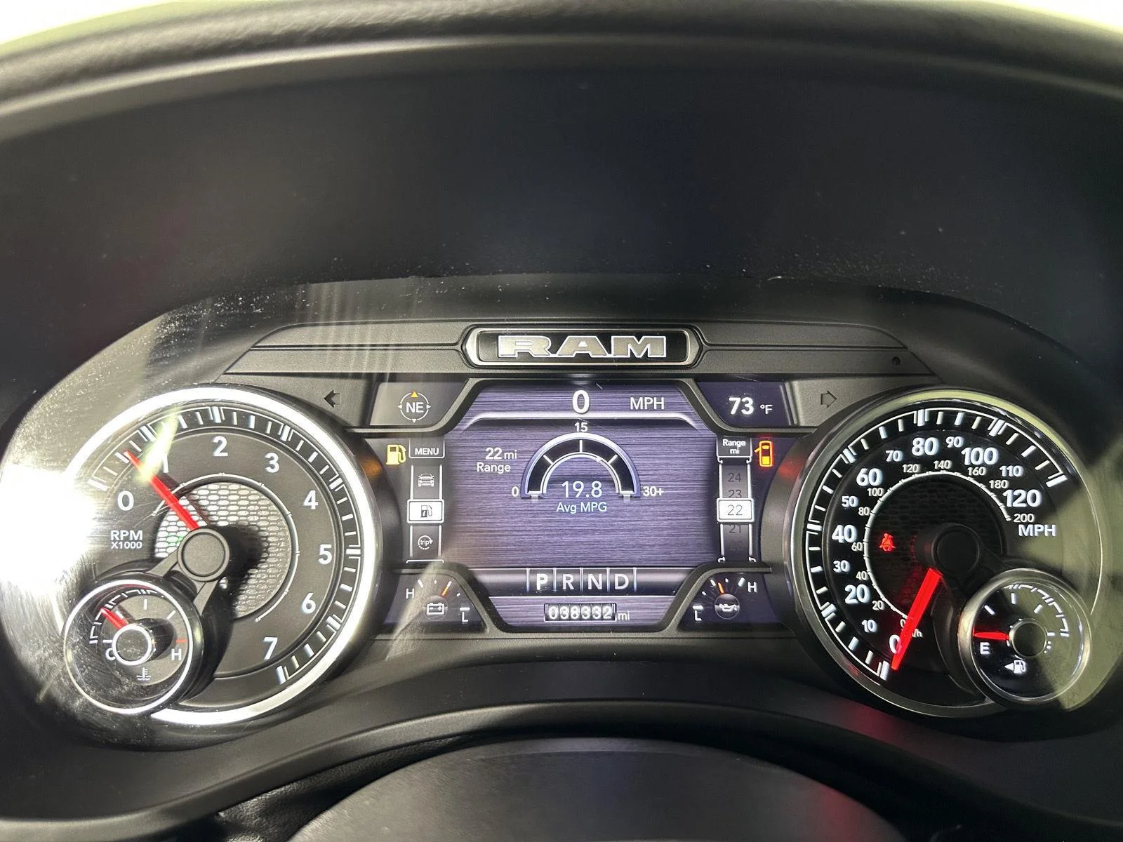 Used 2022 Patriot Blue Pearlcoat Ram Big Horn image 29