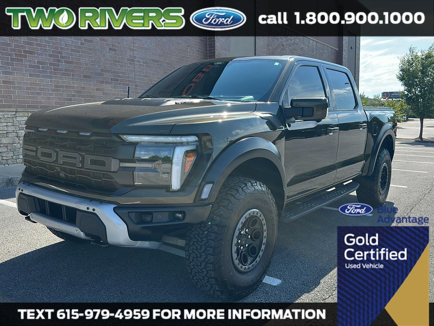 Certified Used 2024 Green Ford Raptor image 1
