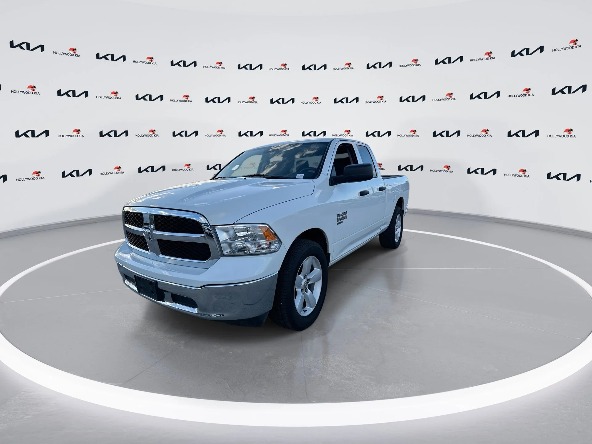 Used 2024 Bright White Clearcoat Ram SLT image 4