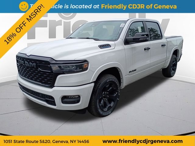 New 2026 Bright White Clearcoat RAM Big Horn/Lone Star image 1