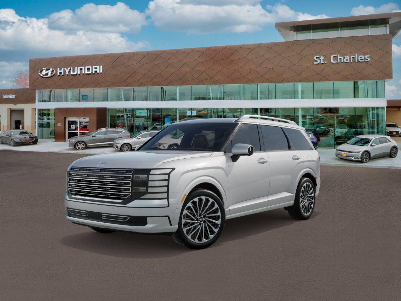 New 2027 Creamy White Pearl Hyundai Calligraphy image 1