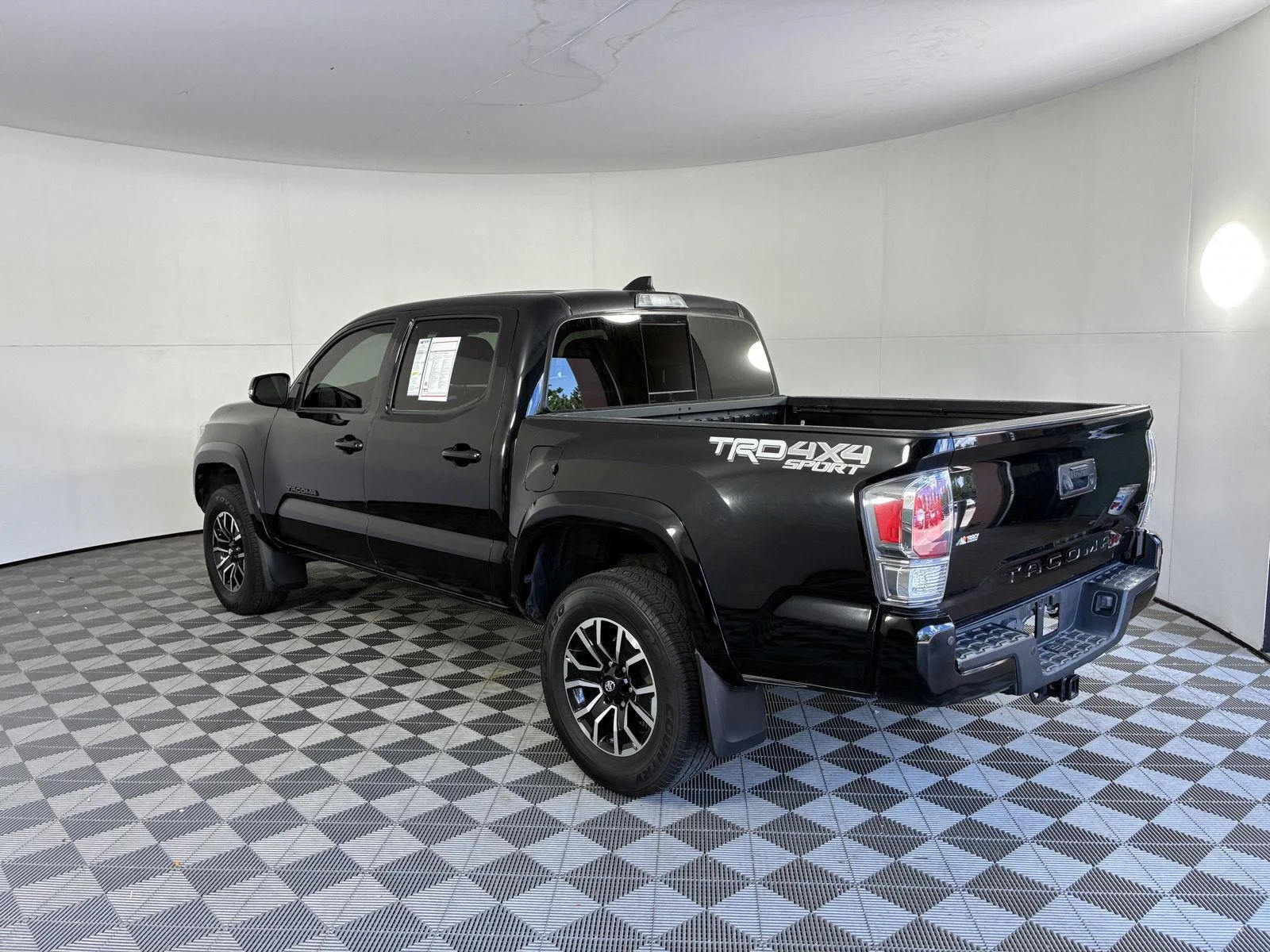 Used 2021 Midnight Black Metallic Toyota TRD Sport image 7
