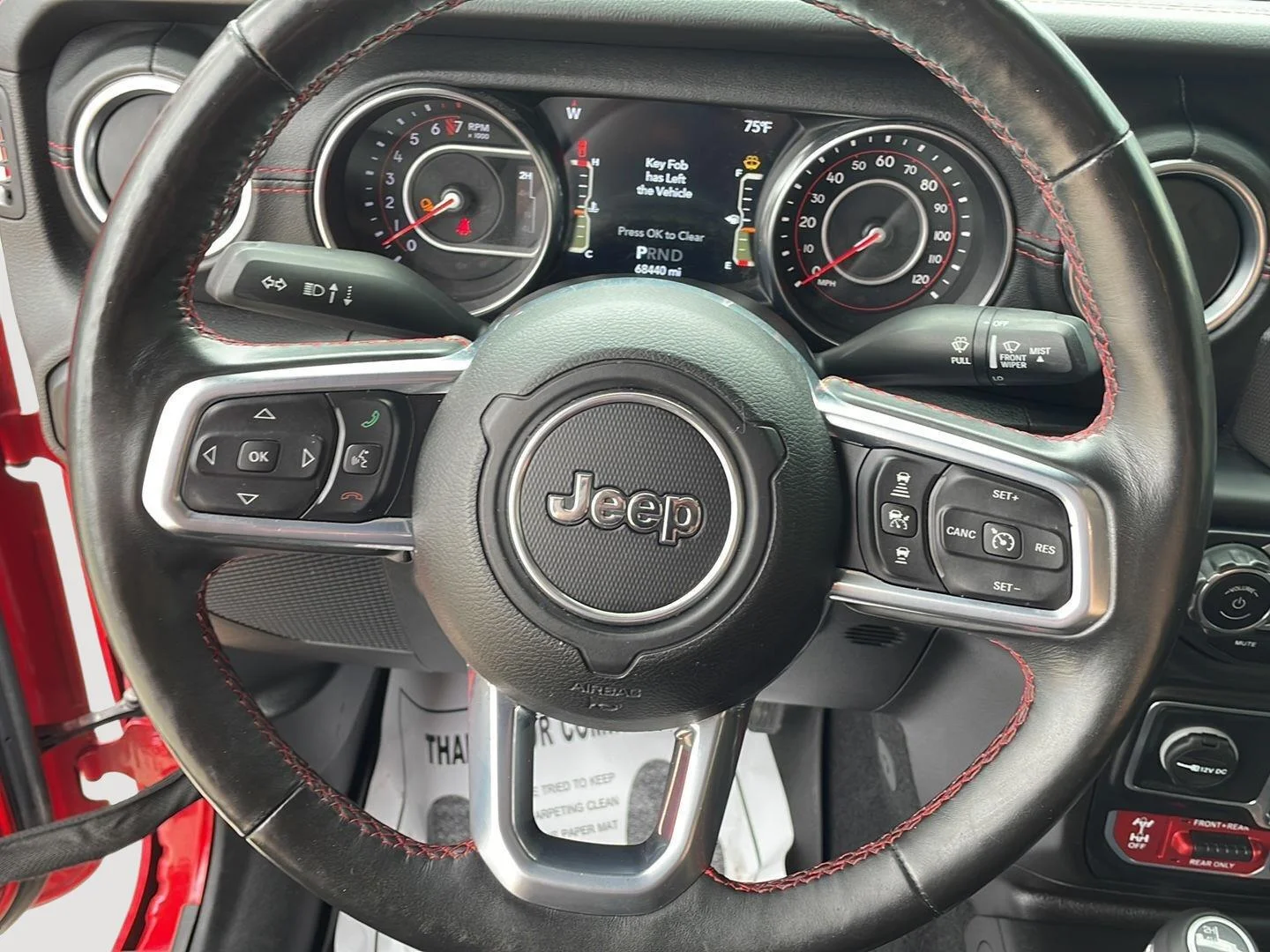 Used 2020 Firecracker Red Clearcoat Jeep Rubicon image 11