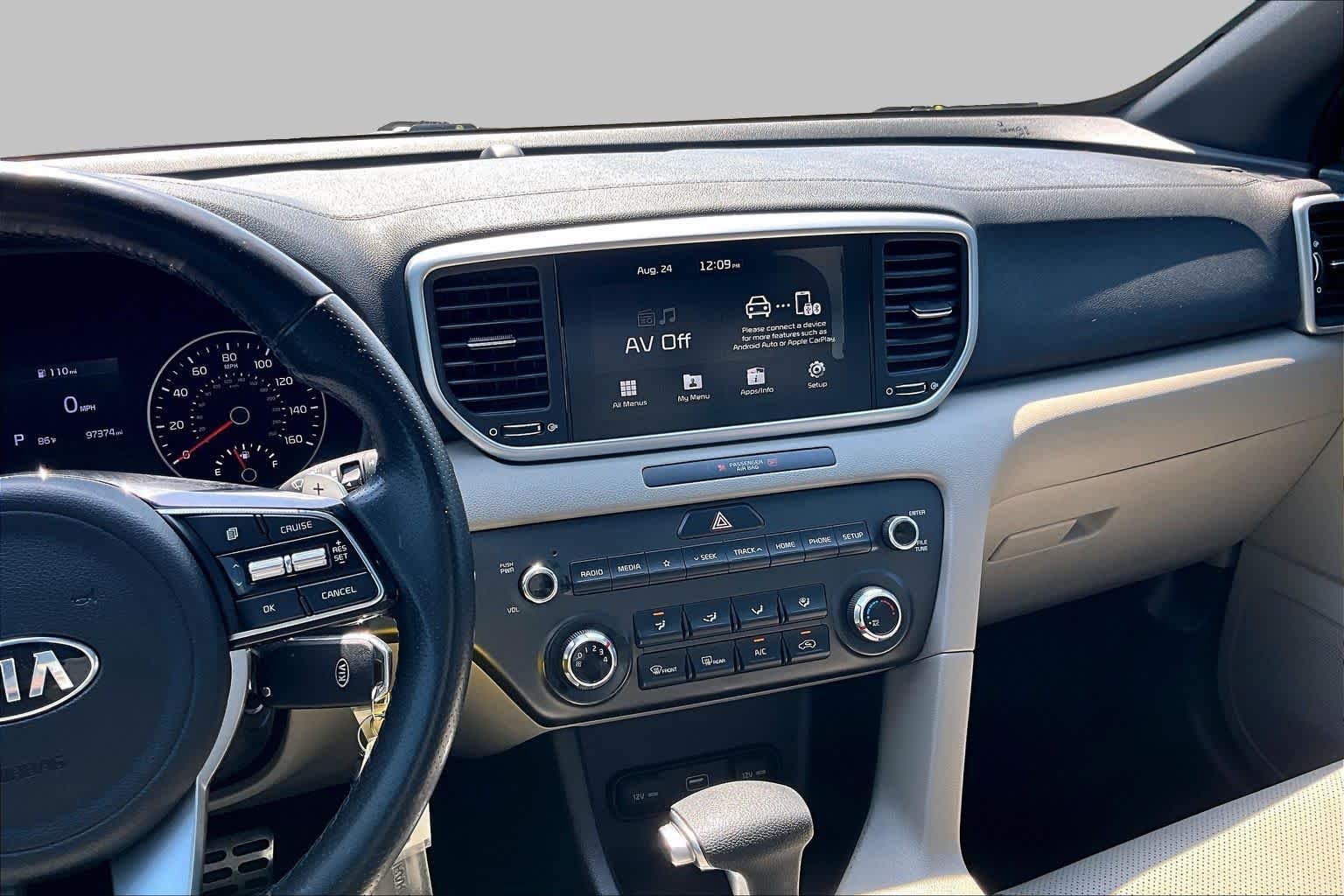 Used 2021 Pacific Blue Kia S image 7
