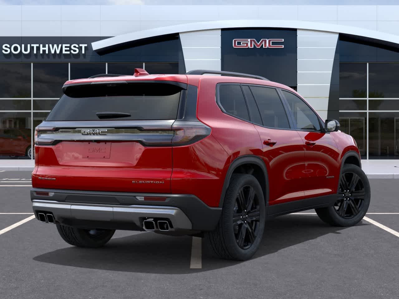 New 2026 Volcanic Red Tintcoat GMC Elevation image 4