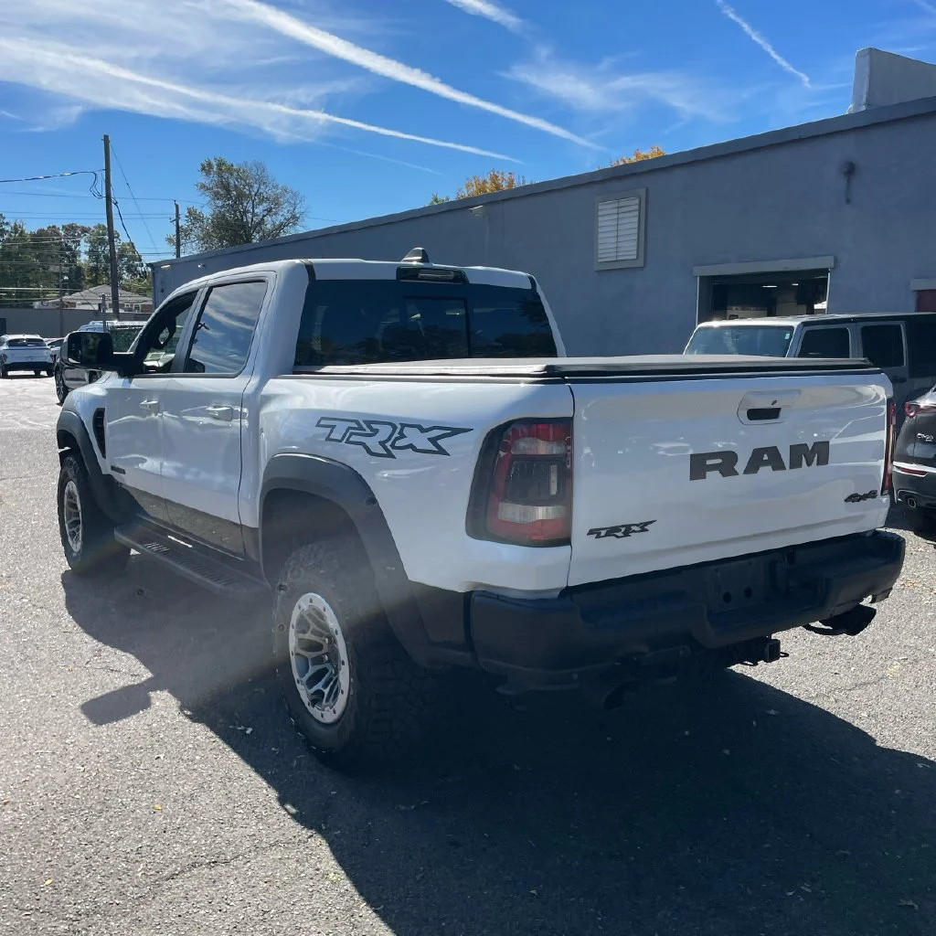 Used 2022 Bright White Clearcoat Ram TRX image 4