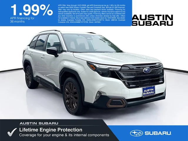 2026 Subaru Forester Sport