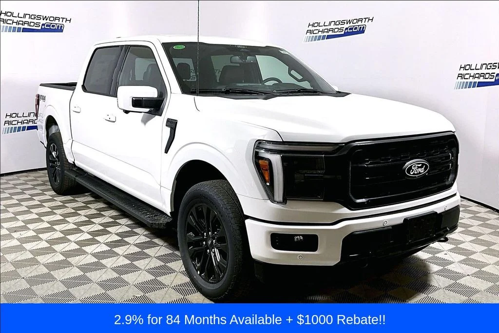 New 2026 Oxford White Ford Lariat® image 2