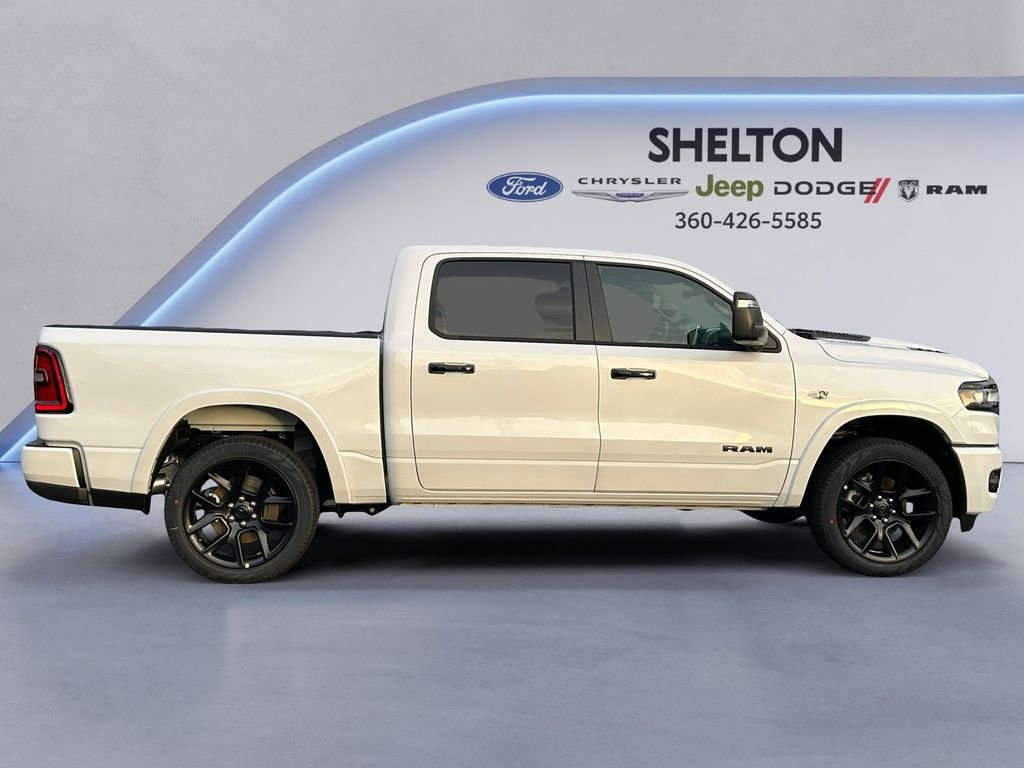 New 2026 Ivory White Tri-Coat Pearl-Coat Exterior Paint RAM Laramie image 6