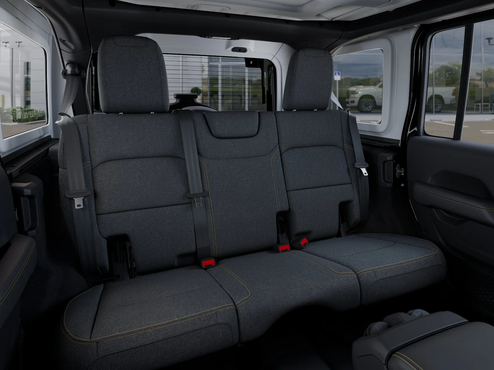 New 2025 Black Clear-Coat Exterior Paint Jeep Sahara image 42