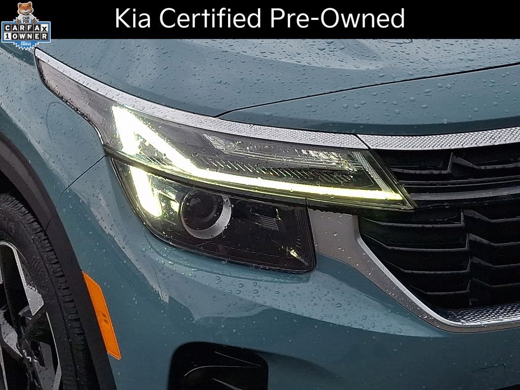 Certified Used 2024 Blue Kia EX image 10