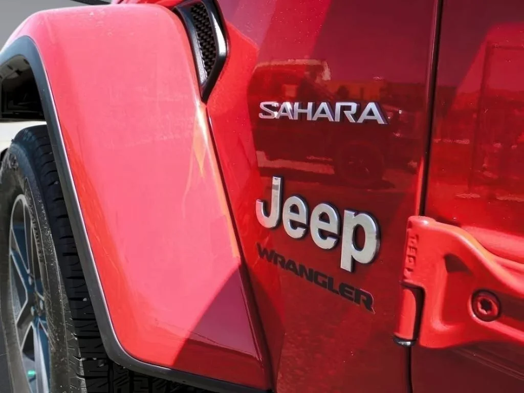 Used 2023 Firecracker Red Jeep Sahara image 35