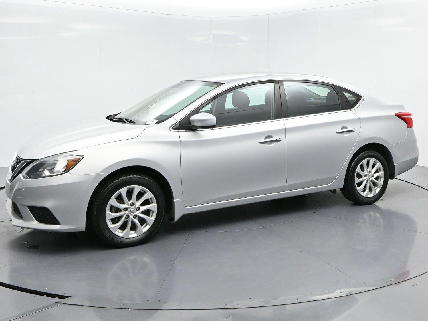 Used 2019 Brilliant Silver Metallic Nissan SV image 4