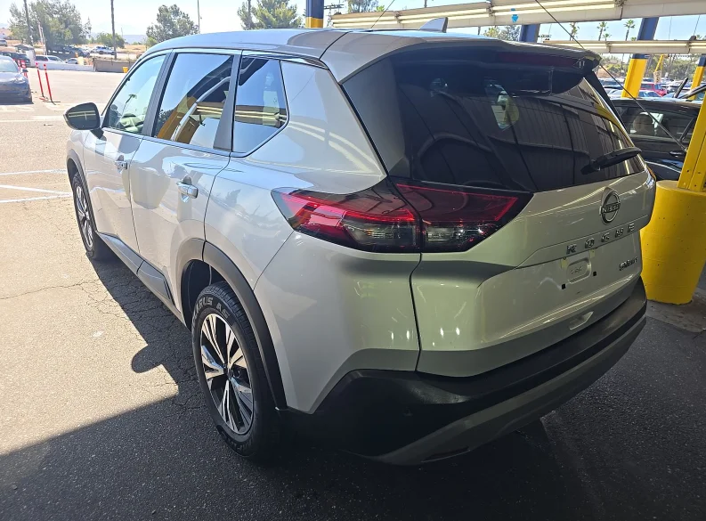 Certified Used 2023 Silver Nissan SV image 2