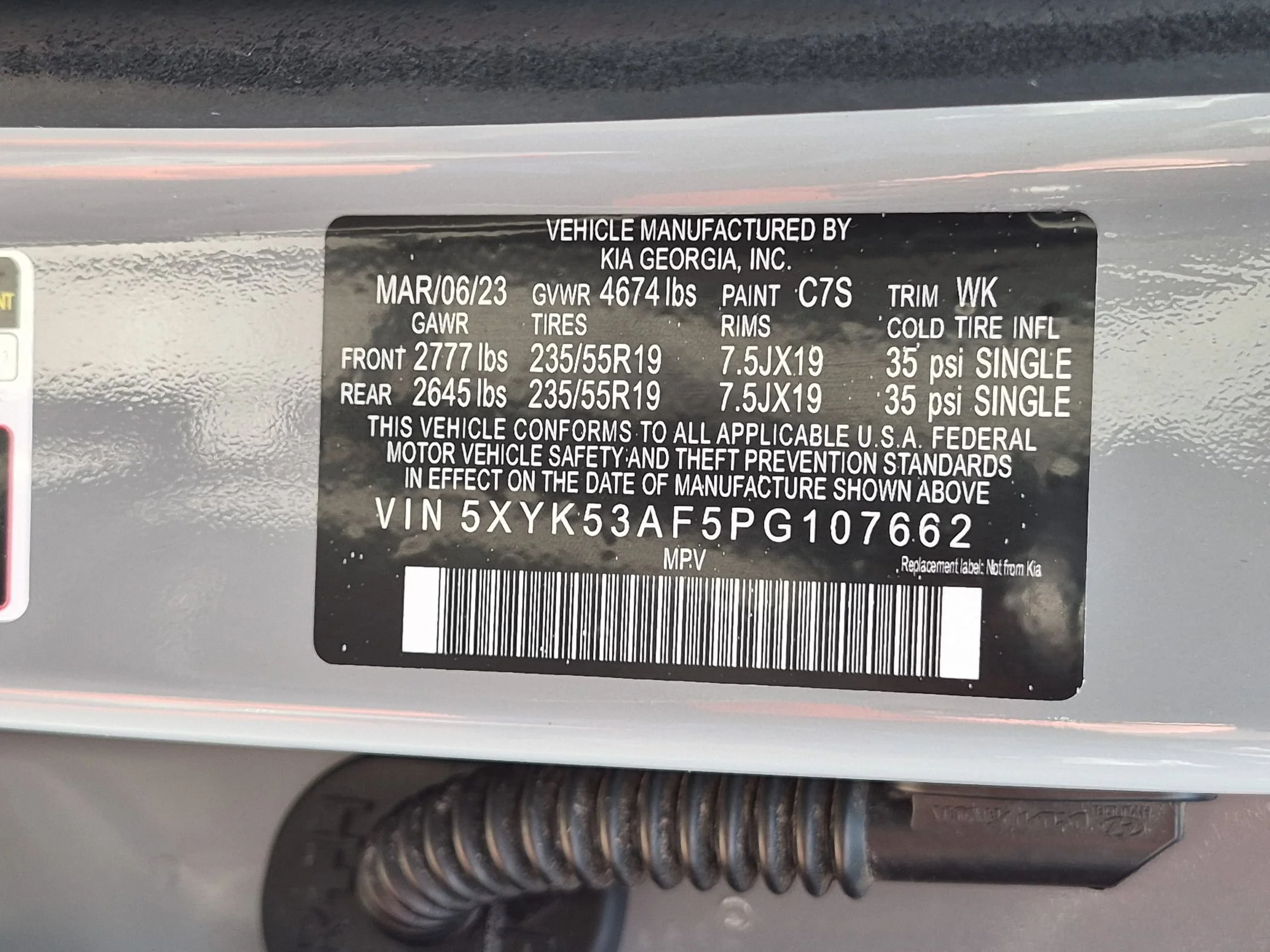 Used 2023 Wolf Gray Kia SX-Prestige image 34