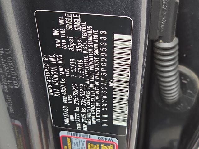 Certified Used 2023 Gray Kia X-Line image 8