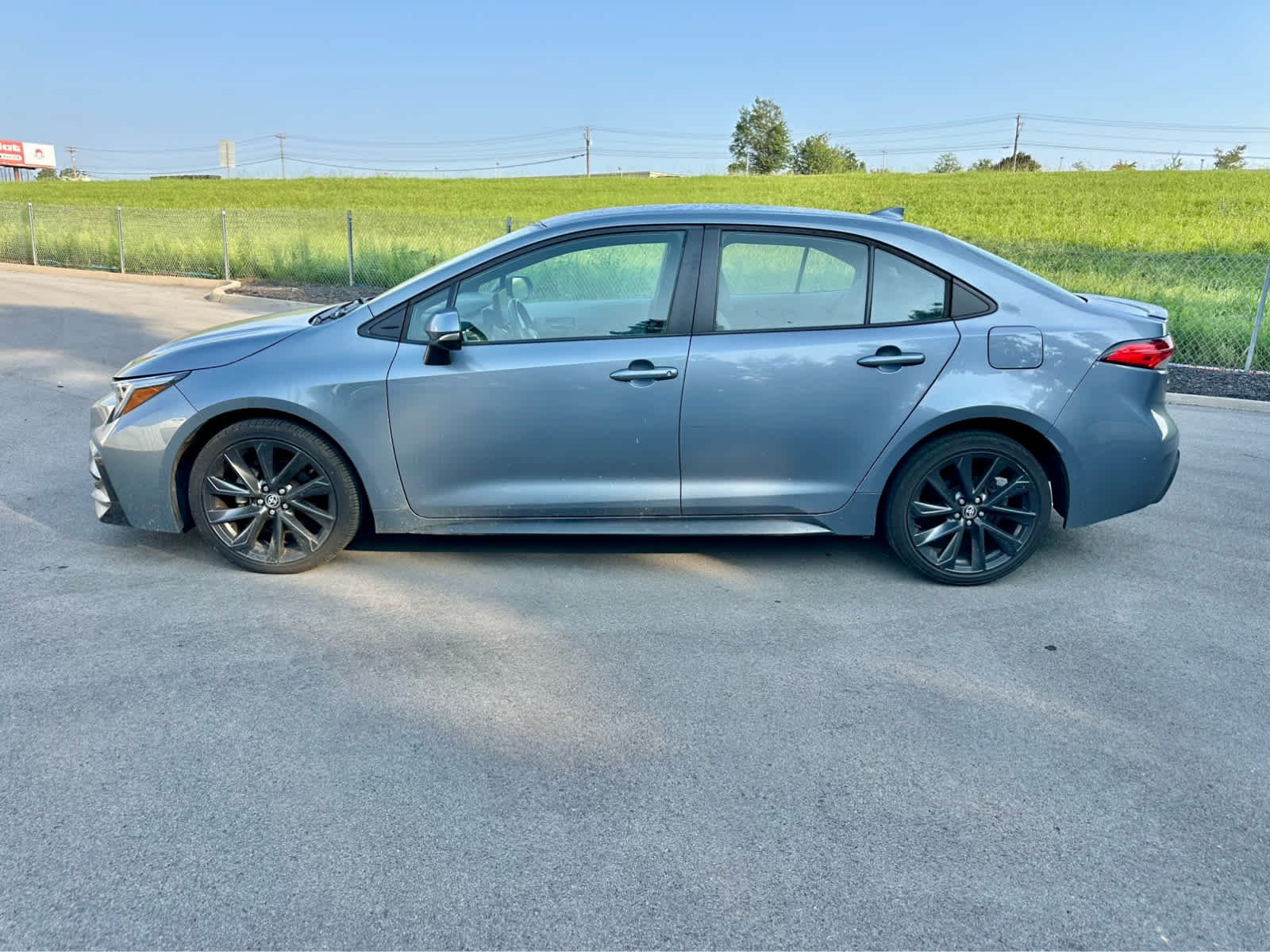 Used 2023 Celestite Toyota SE image 7