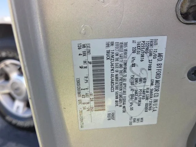 Used 2004 Silver Ford XLS image 6