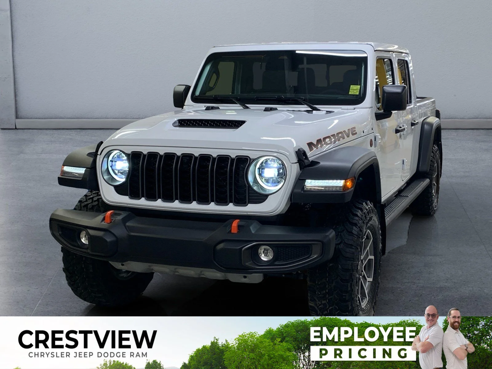 New 2026 Bright White Jeep Mojave image 1