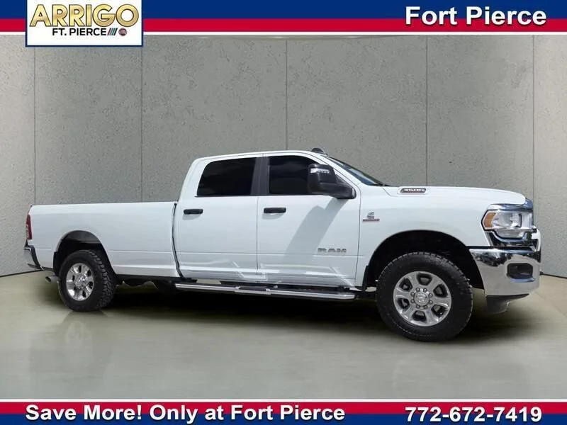 Used 2024 Bright White Clearcoat Ram Big Horn image 31