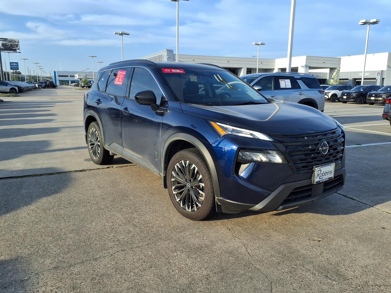 Certified Used 2026 Deep Ocean Blue Pearl Nissan Dark Armor image 3