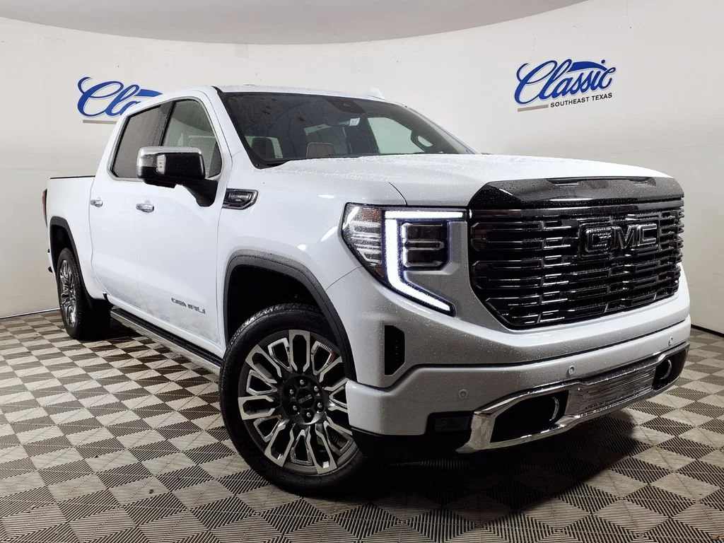 New 2026 Glacier White Tricoat GMC Denali Ultimate image 1