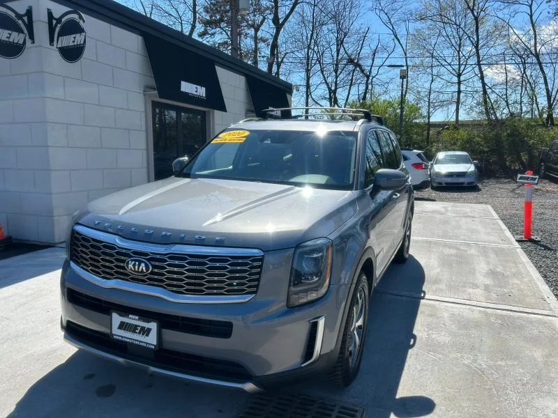 Used 2020 Blue Kia EX Sport Utility 4D image 61