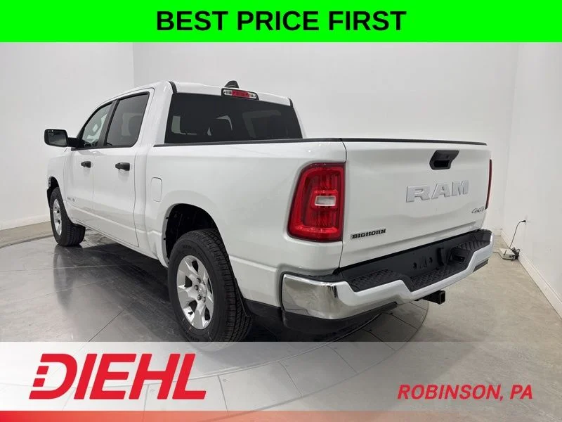 New 2026 Bright White Clear-Coat Exterior Paint RAM Big Horn/Lone Star image 5