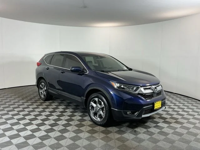 Used 2017 Obsidian Blue Pearl Honda EX image 3