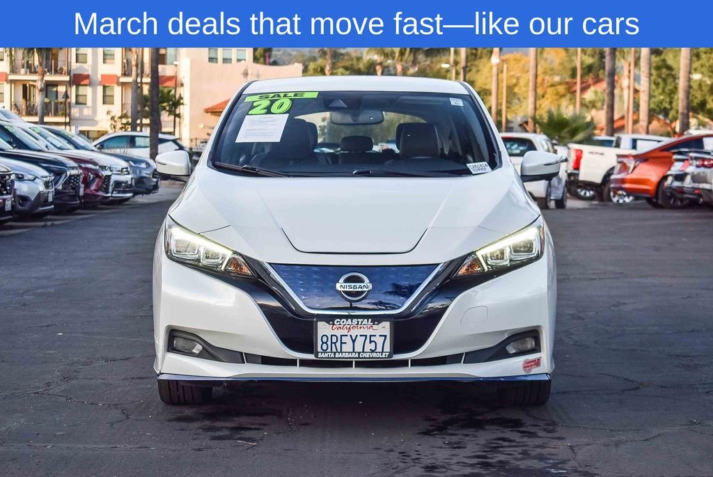 Used 2020 Nissan Leaf SL Plus with VIN 1N4BZ1DP7LC300400 for sale in Santa Barbara, CA