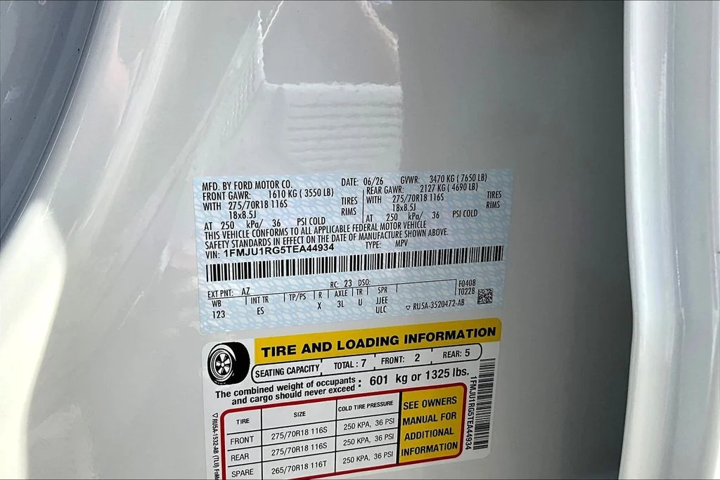 New 2026 Star White Metallic Tri-Coat Ford Tremor® image 8